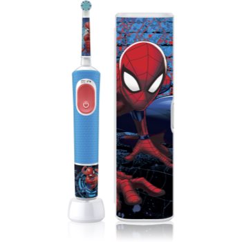 Oral-B PRO Kids 3+ Spiderman periuta de dinti electrica cu sac - imagine 2